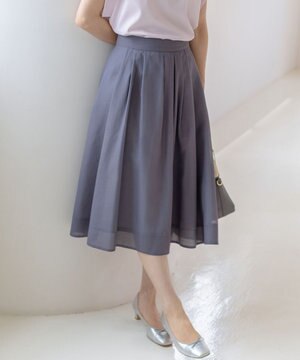  カラーボイル フレアスカート