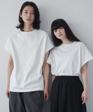  【ユニセックス着用ITEM/綿100%】ドルマンノースリーブT
