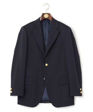  【WEB・一部店舗限定】10マンスツイルナチュラルストレッチツイル ブレザー/金釦