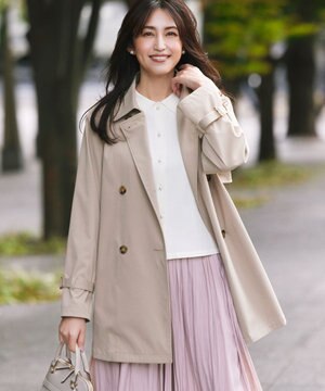  コットンライクツイル トレンチコート