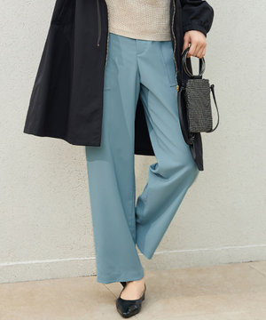 【洗える】ストレッチライトツイルベイカー パンツ