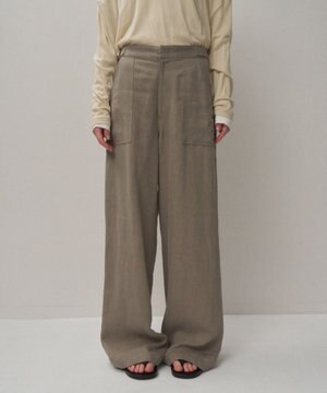  LINEN TWILL | ベイカーパンツ