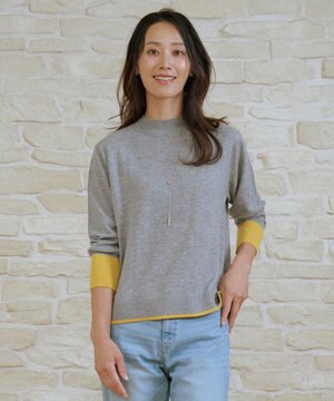 SOFT TOUCH WOOL ブロッキング ニット