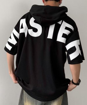  【MLXLサイズ展開】ストレートラインプルパーカー（SS）