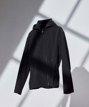  【WEB限定】【新素材 / 新型】サマーヴェールストレッチ　フード付きブルゾン