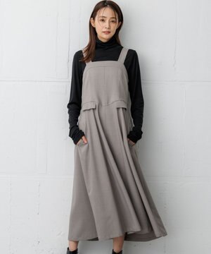  【先行予約・WEB限定】ウーステッドライク キャミワンピース