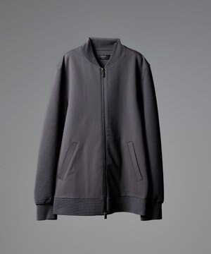  【オリジナル素材】ライトタックジャージー ジップアップブルゾン