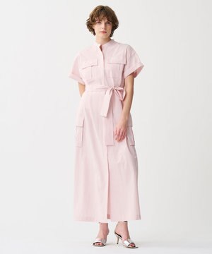 カラータイプライター シャツワンピース