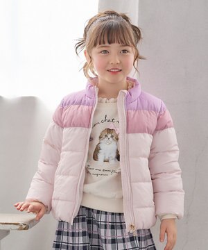  【洗濯機OK】中綿 ガーリー コート