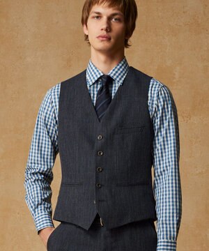   【日本製】トーナルレジメンタル ネクタイ