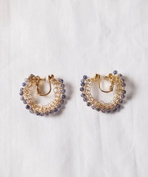  sweet pie iolite mini イヤリング