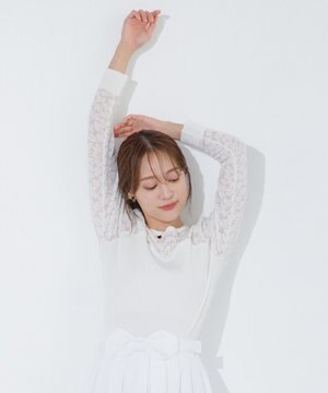  【chayさん着用】LOVING HEART ニットトップス