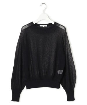  【GOLD LABEL】アセテートナイロンホールガーメント ニット