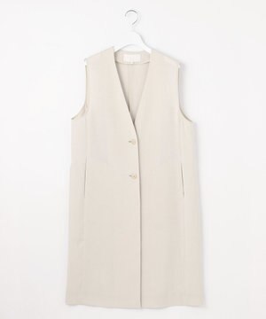  【カタログ掲載・セットアップ対応・UVカット・接触冷感・洗える】ライトストレッチ ジレ