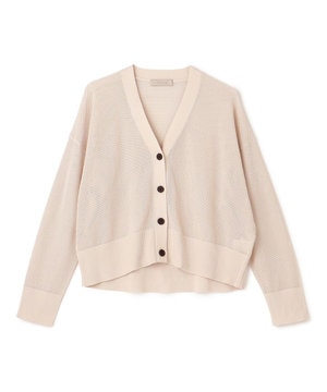 メッシュニット カーディガン