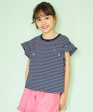  【150-160㎝】 フルーティーボーダーTシャツ