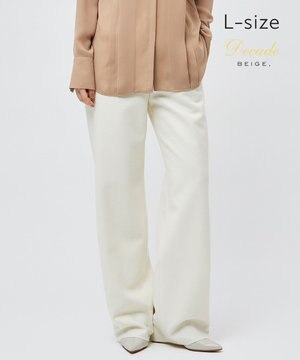  【L-size】CORBY / ウエストゴムワイドパンツ