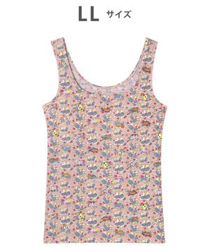  ツモリチサト インナー ベア天竺素材(身生地) パッド付き ノースリーブ タンクトップ レディース UCX563 /ワコール