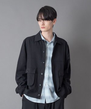 【ユニセックス着用ITEM】ダブルポケットショートジャケット
