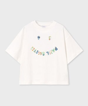  Happy Floral Patchwork 半袖Tシャツ