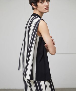  【洗える】VALOIS / ドッキングニット