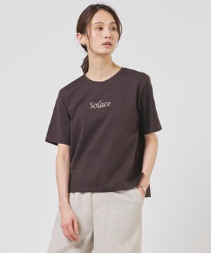 刺繍ロゴ Tシャツ