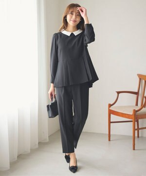  【洗える】2WAY 美シルエット セットアップ