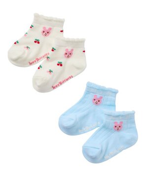  【11-19cm】ローカット ソックスパック2足セット