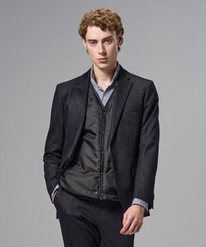  新素材【セットアップ対応 / ストレッチ】スロープドビージャージー　ジャケット