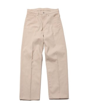  【J.PRESS ORIGINALS】T/C Drill 5 Pocket Piped Stem Pants / Japan Made