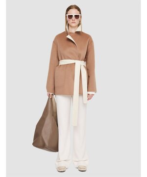  ダブルフェイスリバーシブル　ミドルコート