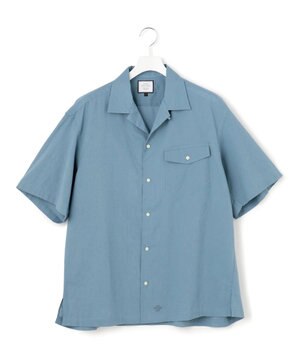 【UNISEX】コットンボイル オープンカラーシャツ