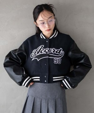  スタジアムロゴショートスタジャン