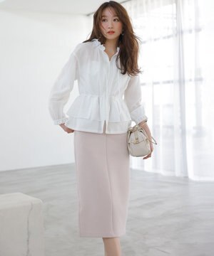  【WEB限定】ストレッチダンボール タイトスカート