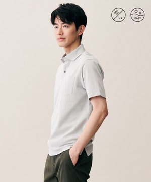  仕事も休日も【日本素材・オーガニックコットン使用】クールビズ ダディポロ