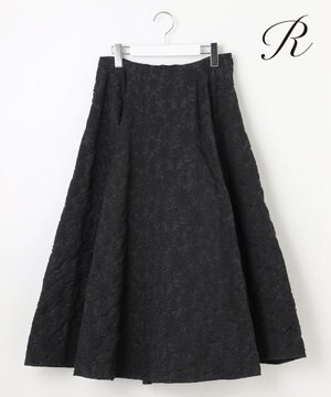  【R(アール)】LIMONTA フラワージャカード スカート
