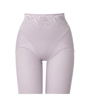  【BRADELIS NewYork peace】綿混ハイブリッド・デイリーガードル24 お腹から太ももまでをスッキリ整える補正ガードル