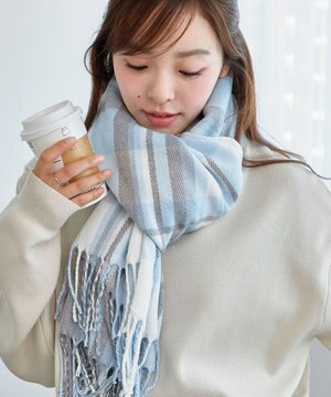 【マフラー】大判ストール