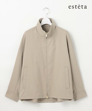  【エステータ】ライトダブルクロス ブルゾン