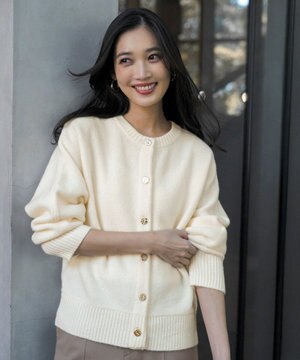  【前後着用可能】Airニット カーディガン