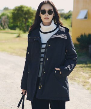  【一部店舗限定/撥水加工】ミリタリー ダウンコート