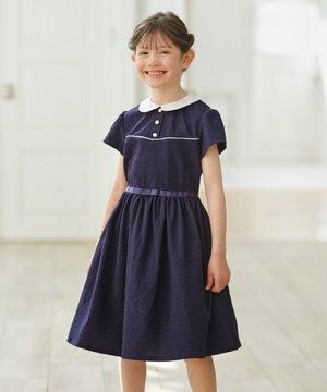  【150-160㎝】サッカーストライプ ワンピース