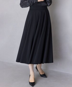 【ご好評につき追加予約 / 加藤ローサさん着用】ハンサムツイルフレア スカート