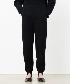 【ReNAVE・洗える】スムースニット パンツ