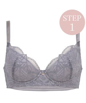  【BRADELIS New York / 育乳補整ブラ・STEP1 集める】ウェンディステップ1ブラ25S1