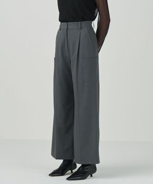  ワイドワークパンツ