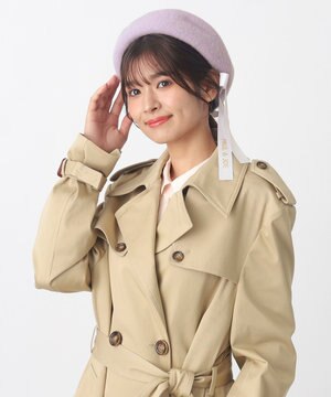  PAUL&JOE ACCESSOIRES (ポールアンドジョー アクセソワ) バックリボン ベレー帽