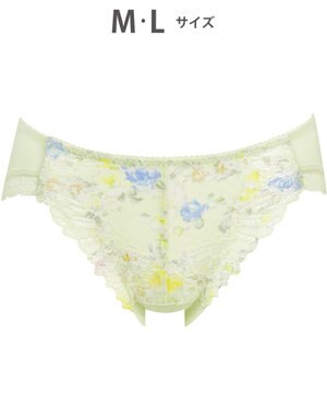  ショーツ 【リボンブラ 脇すっきり】 BRB433とペア はきこみ丈あさめ ナイロンベア天竺素材(バック) レディース PRA133 /ワコール