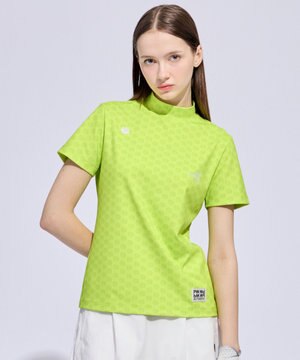  【WOMEN】エレファント ドットモックネック  ゴルフウェア レディース