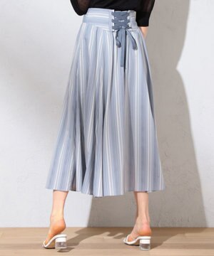 【美人百花5月号掲載】エアリードビーストライプ スカート